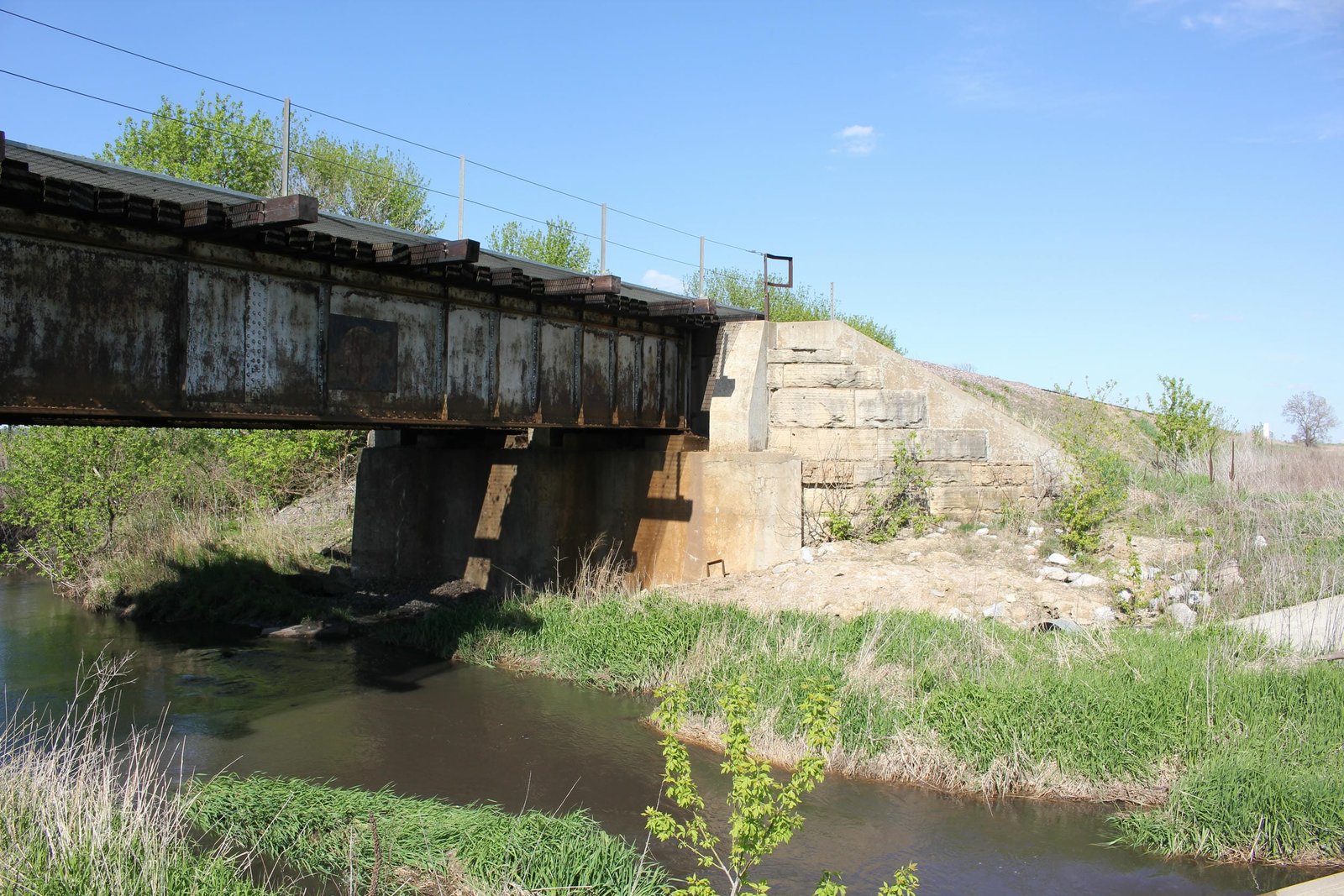 East abutment